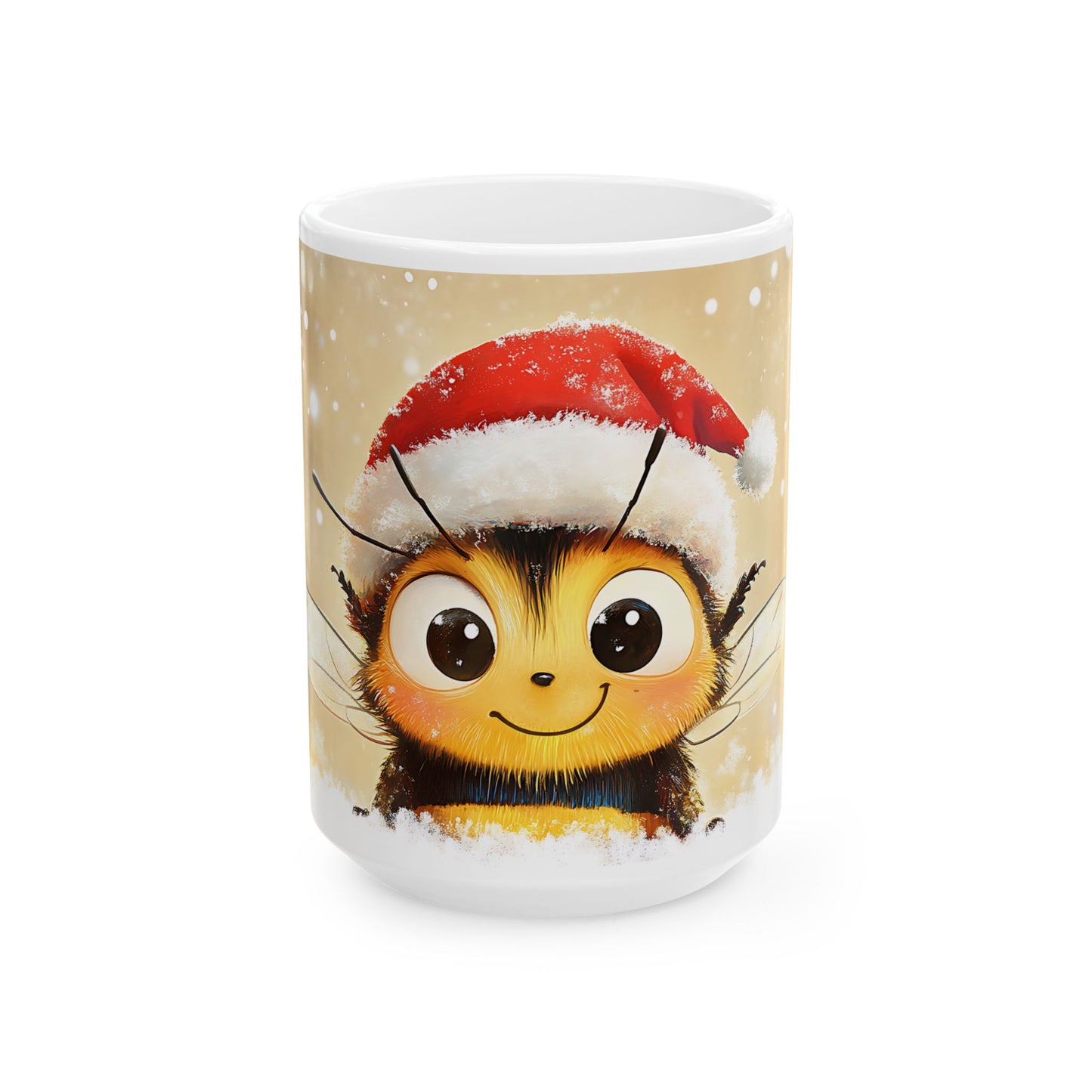 Christmas Mug - Smiley Bee