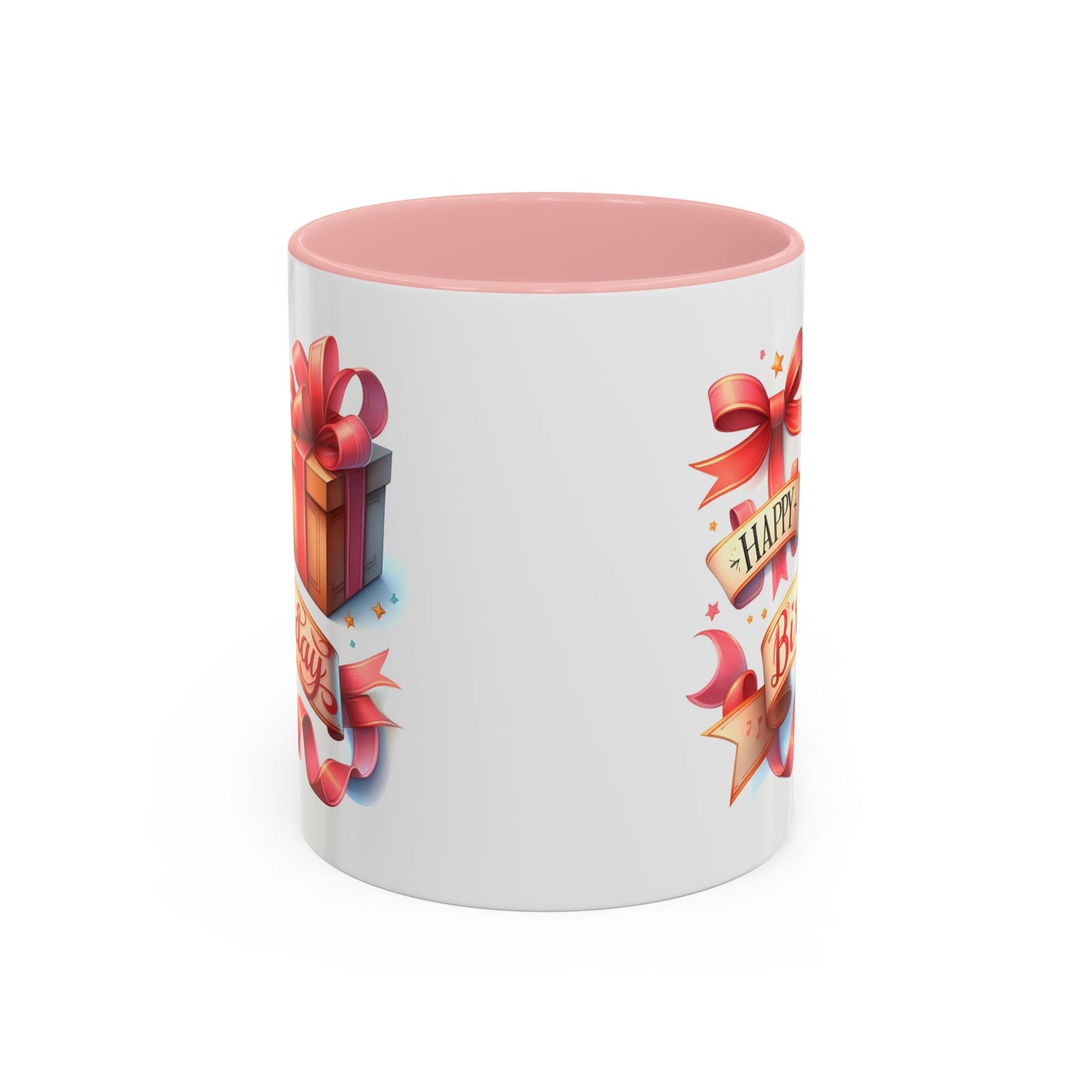 Birthday Mug - Present Ribbon