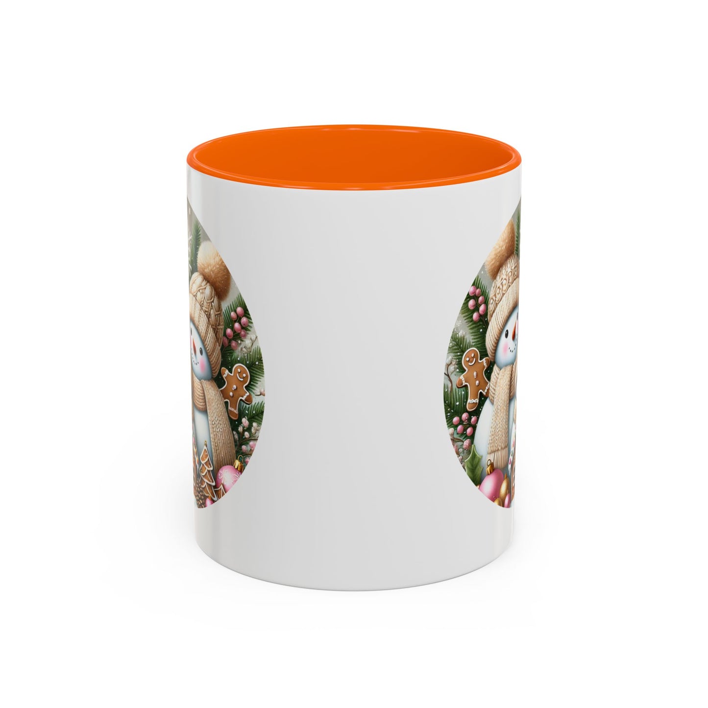 Christmas Mug - Gingerbread Snowman Family