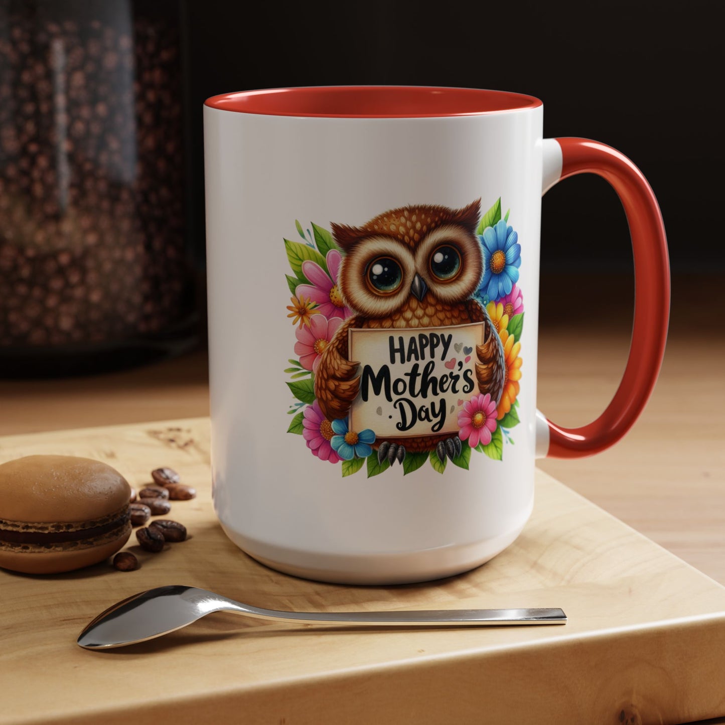 Mother's Day Mug - Happy Mother's Day Owl