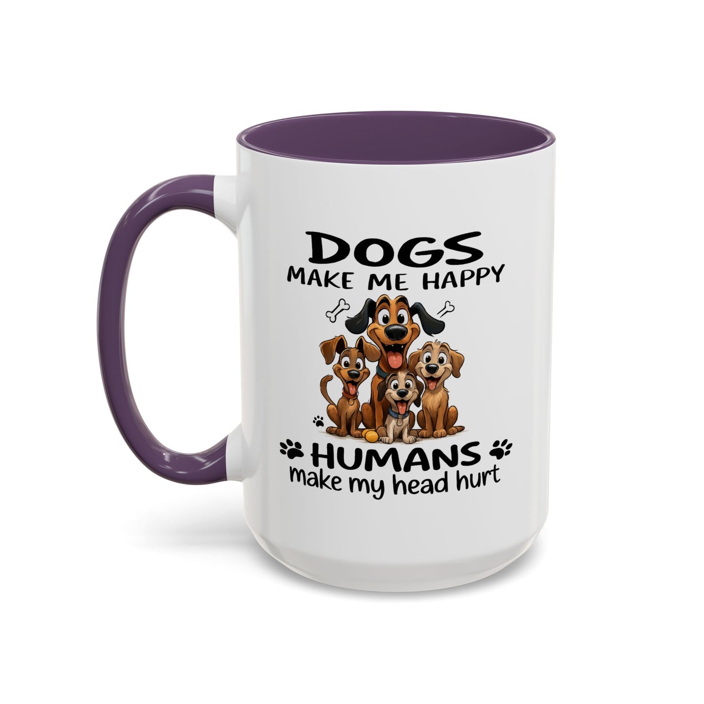 Animal Mug - Dogs Make Me Happy