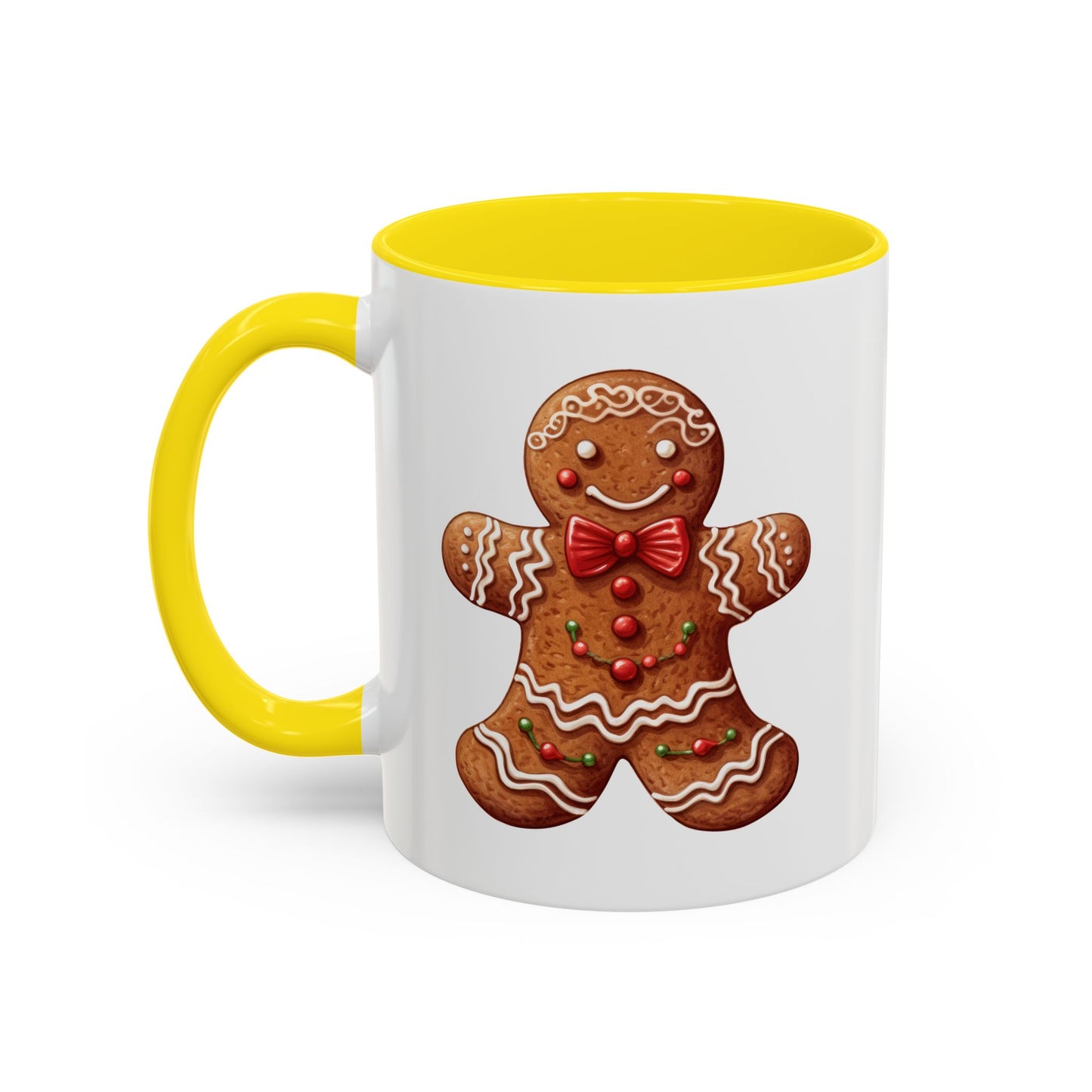 Christmas Mug - Decorative Gingerbread Man