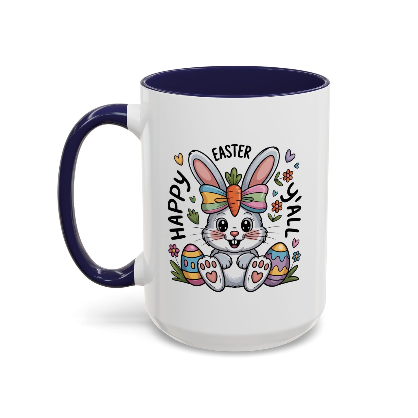 Easter Mug - Happy Easter Y'all Bunny