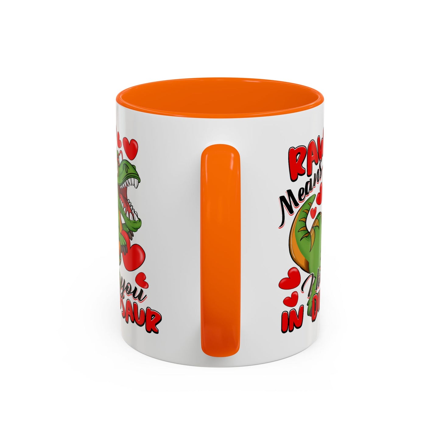 Anniversary Mug - Rawr Means I Love You