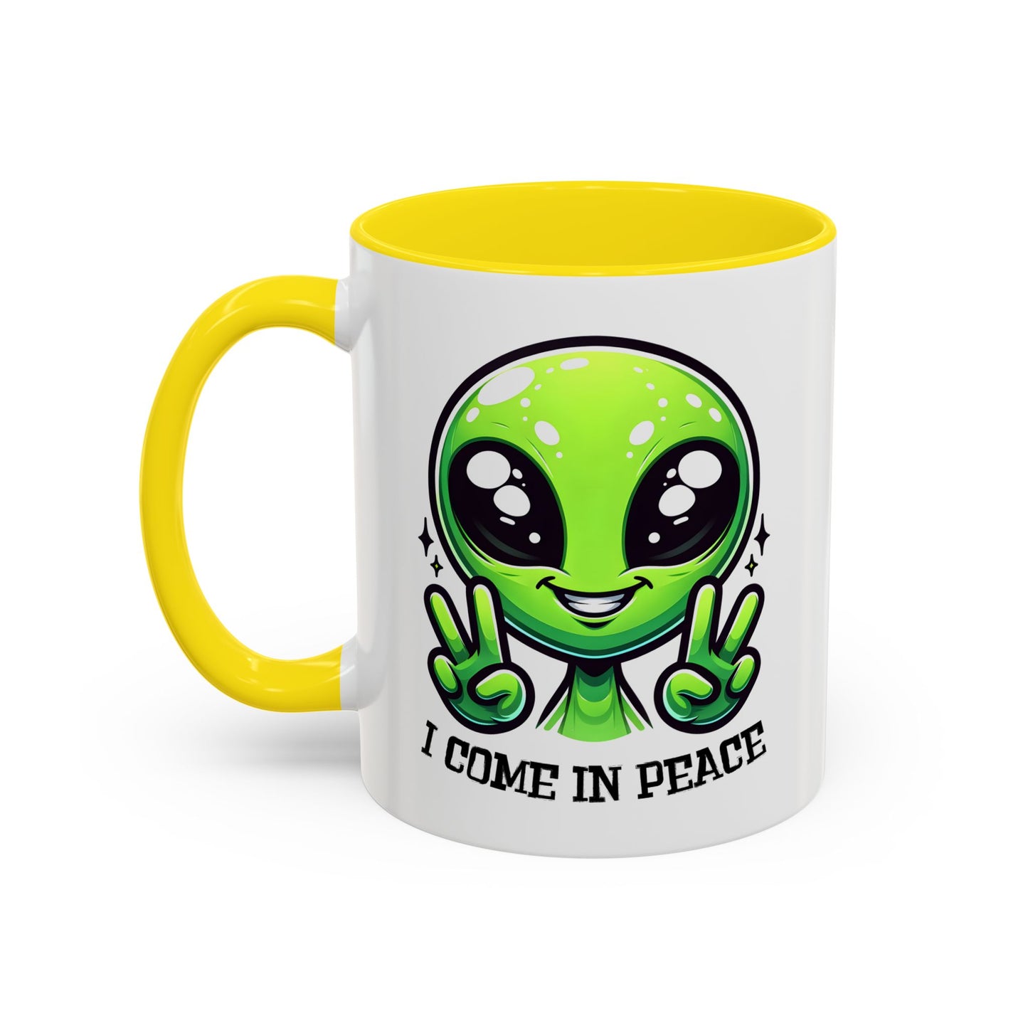Alien Mug - I Come In Peace
