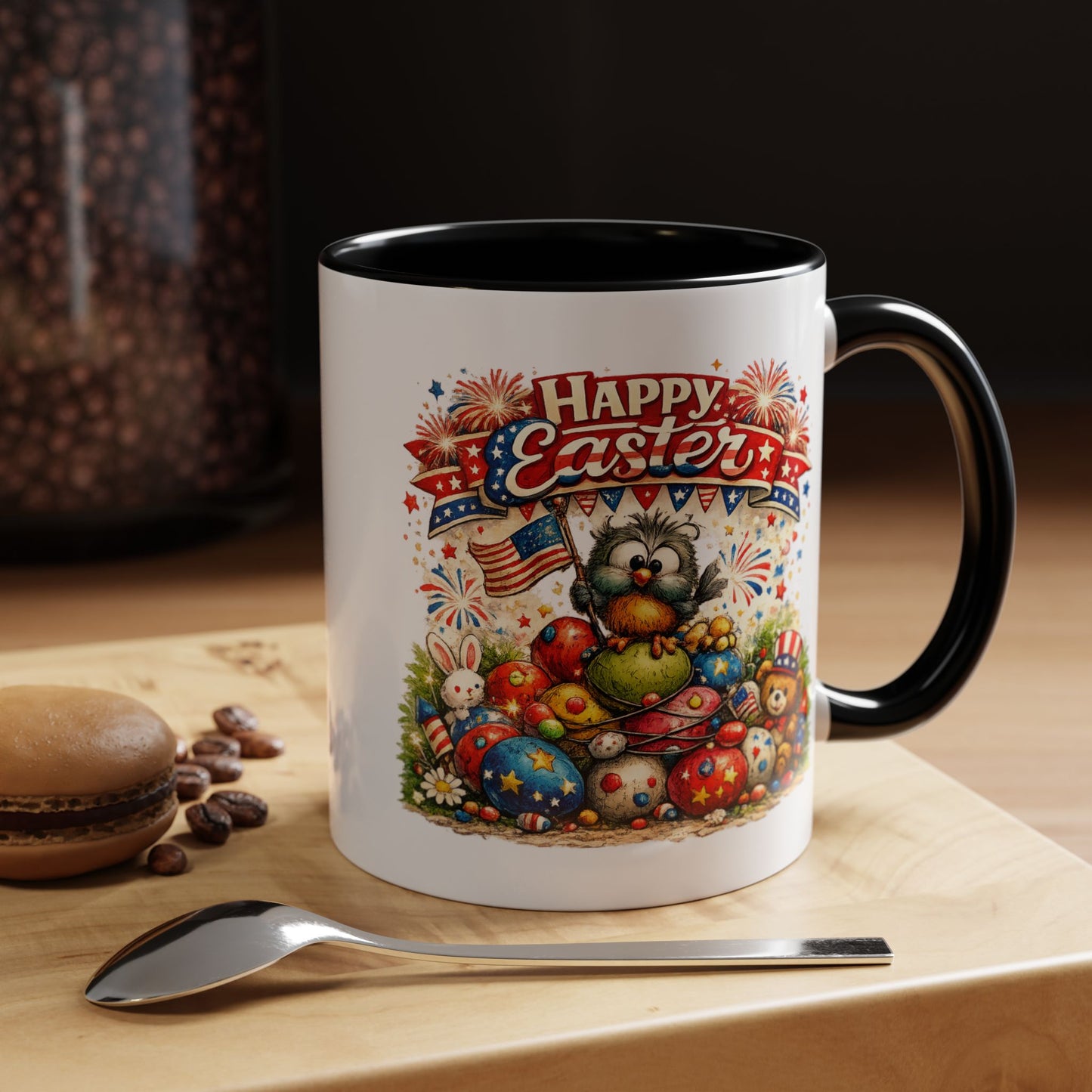 Easter Mug - Patriotic Happy Easter