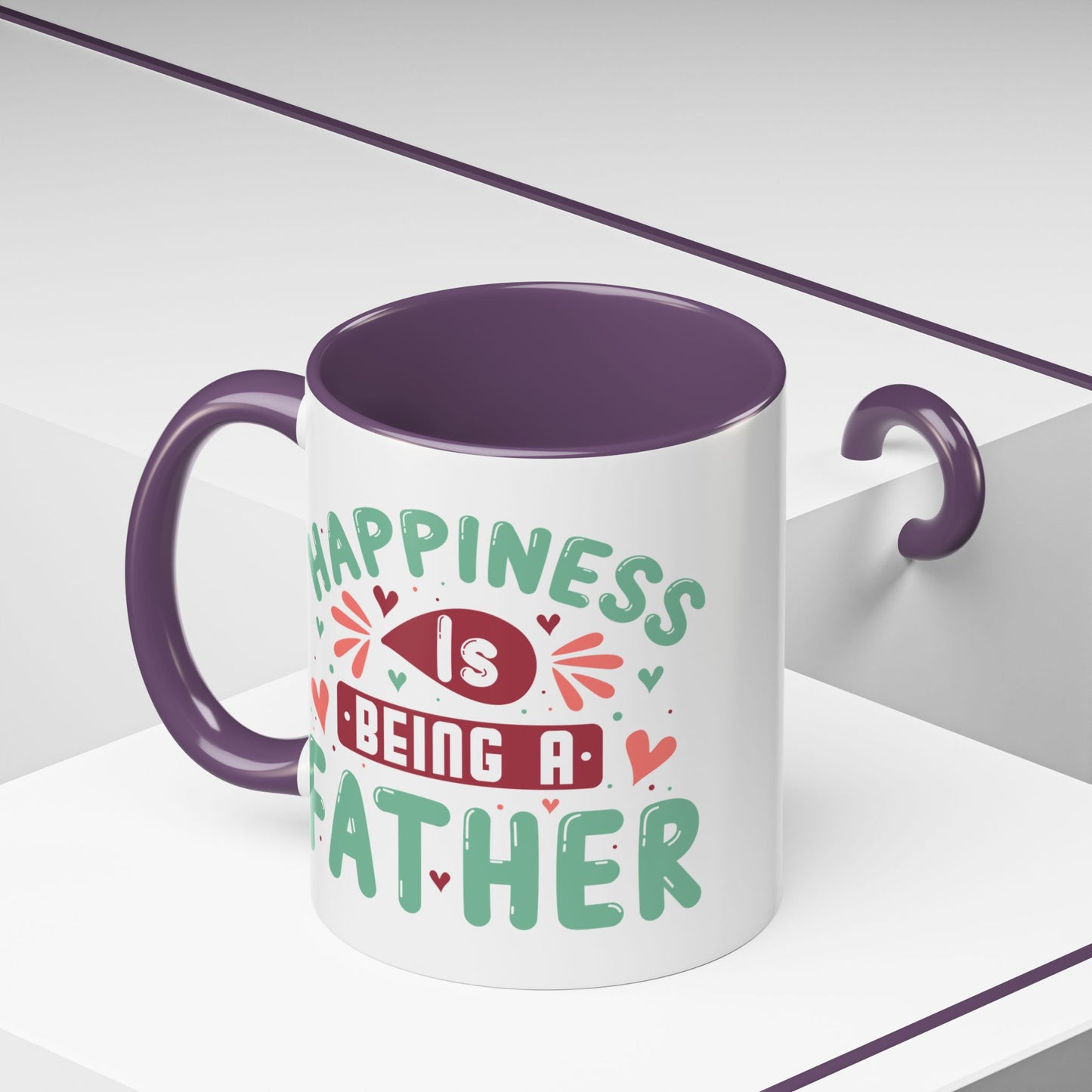 Father's Day Mug - Happiness Is