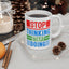Motivation Mug - Stop Thinking Start Doing