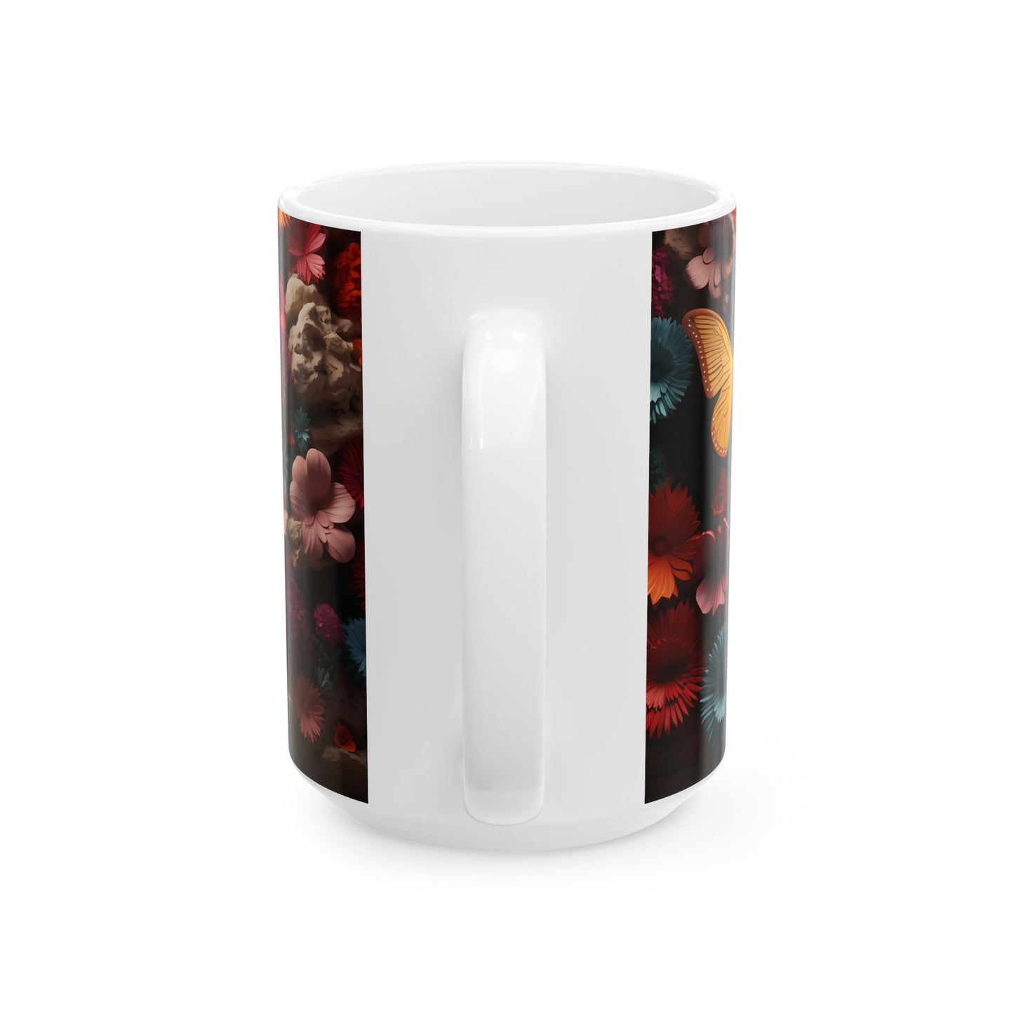 Artistic Mug - Colorful Butterflies 5