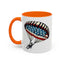 4th of July Mug - Airborne Soldier Parachute Flag