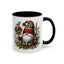 Christmas Mug - Red and Green Gnome