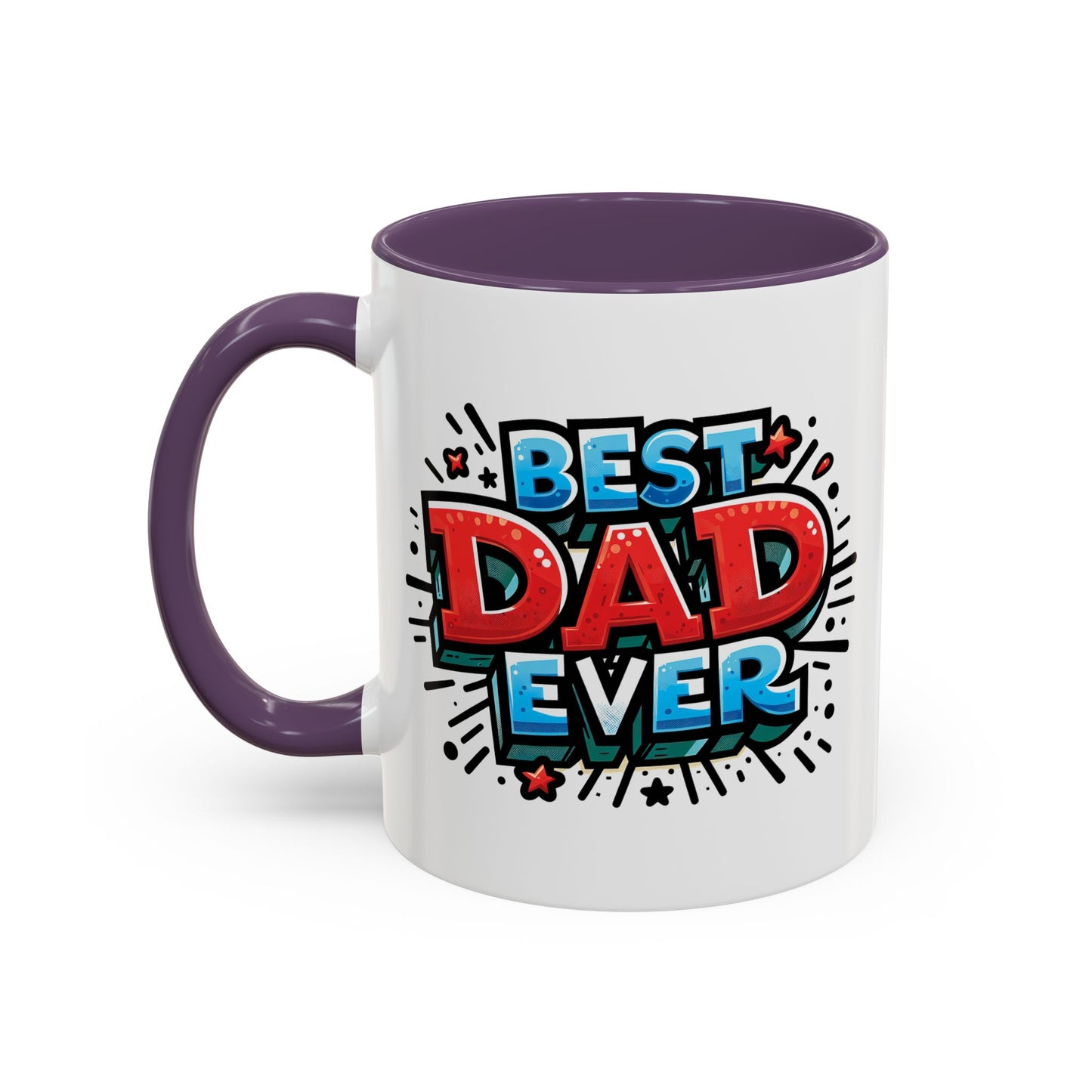 Father's Day Mug - Best Dad Ever Grafitti