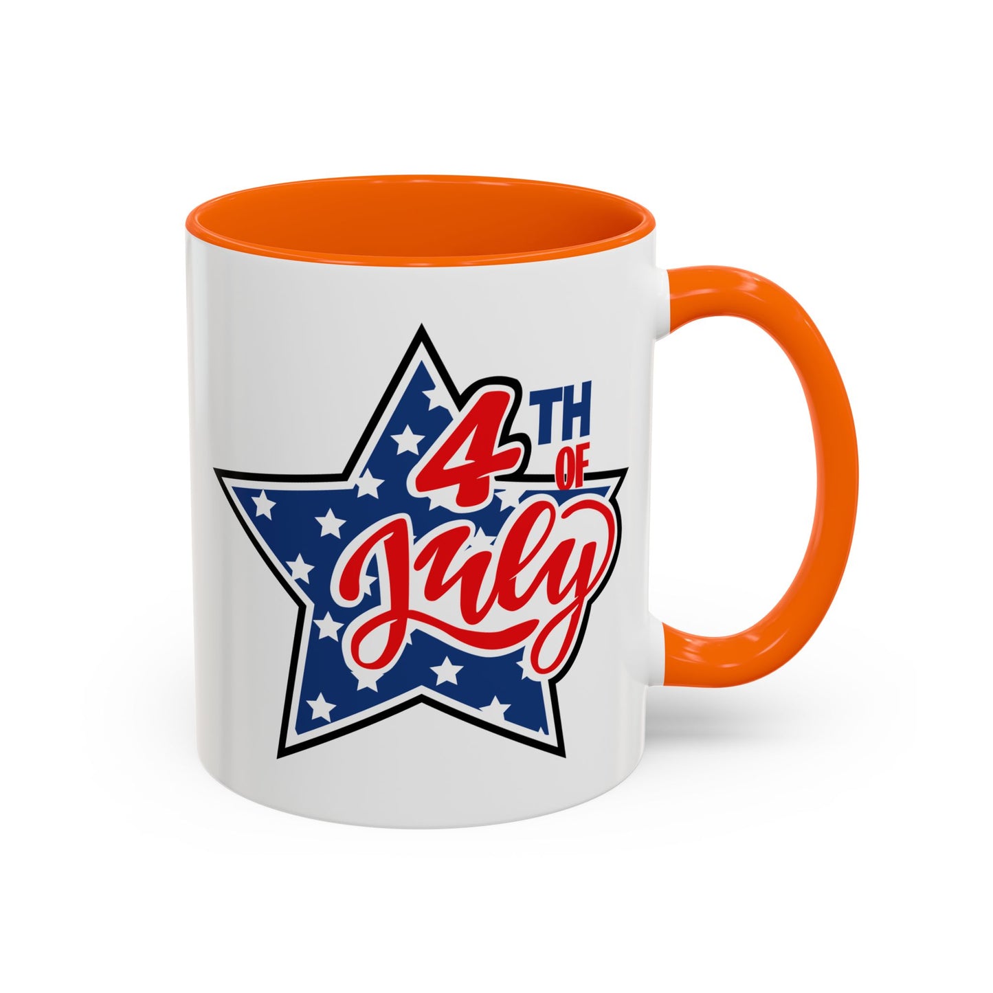 4th of July Mug - 4th of July Star Flag