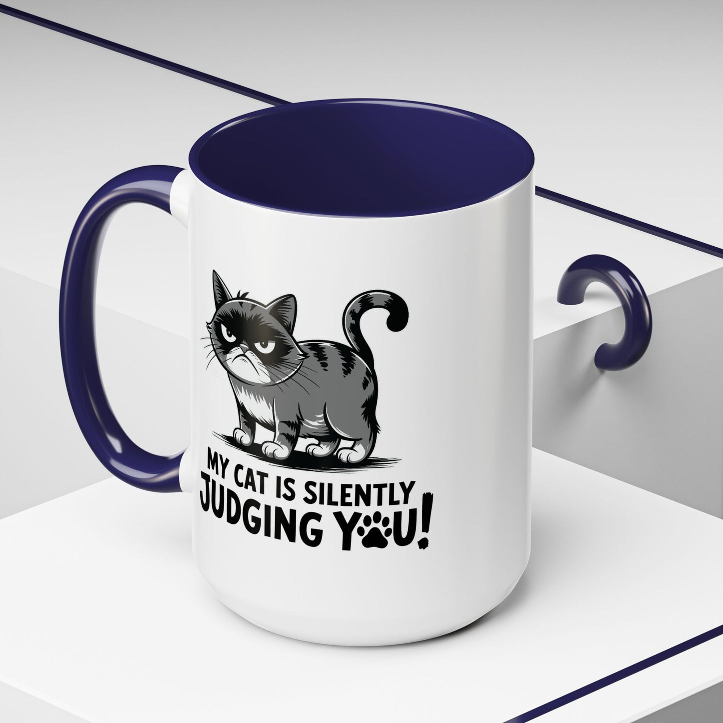 Humor Mug - My Cat is Silently Judging You