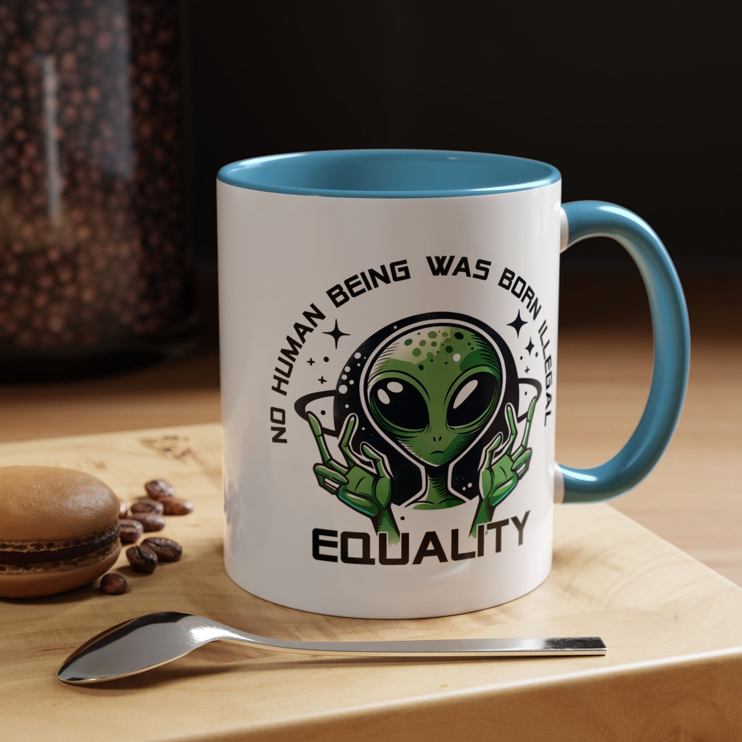 Alien Mug - No Human Being
