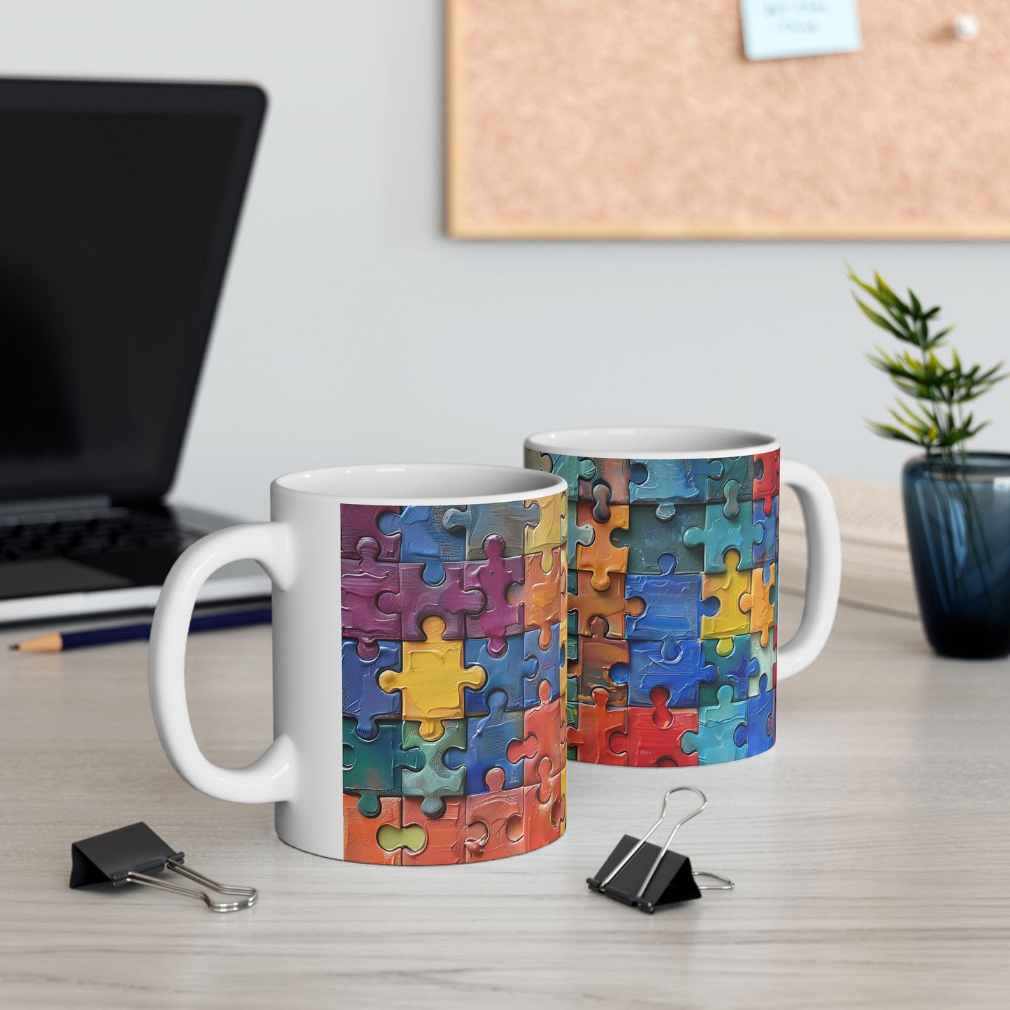 Artistic Mug - Colorful Jigsaw Puzzle