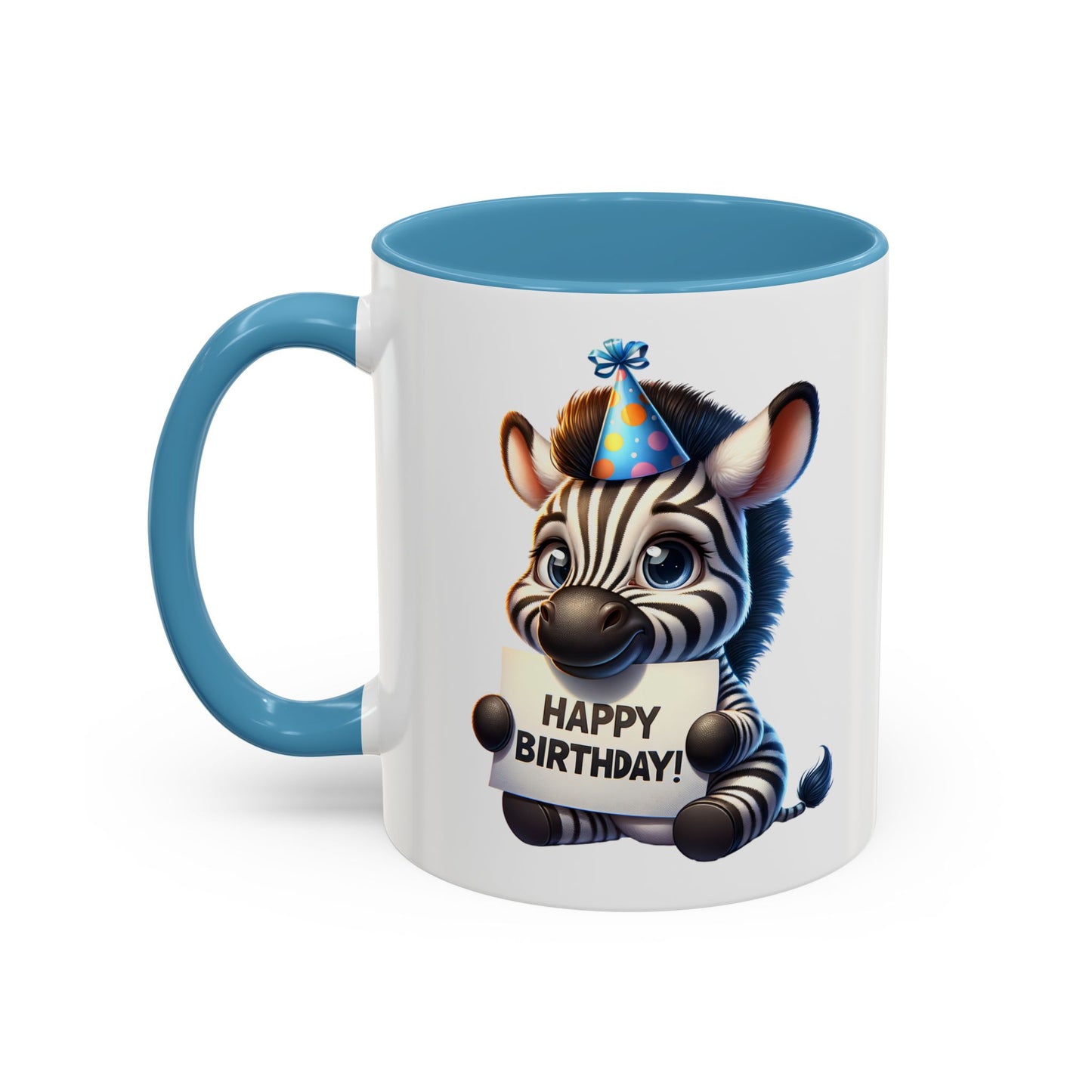 Birthday Mug - Zebra Clipart