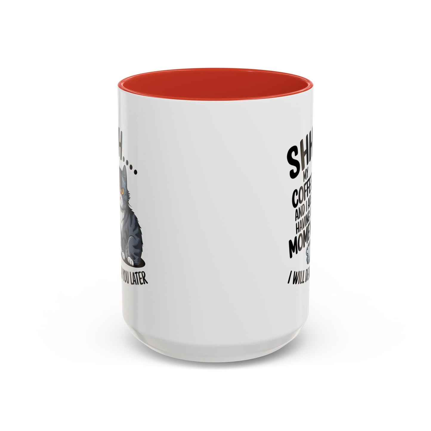 Animal Mug - Shhhh My Coffee and I