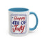 4th of July Mug - Happy Fourth of July Frames