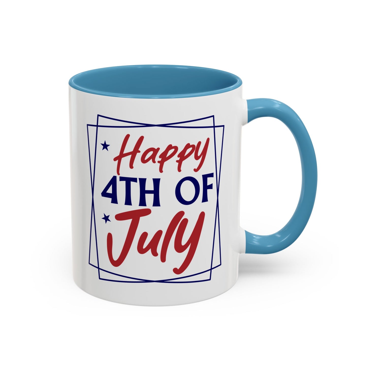 4th of July Mug - Happy Fourth of July Frames