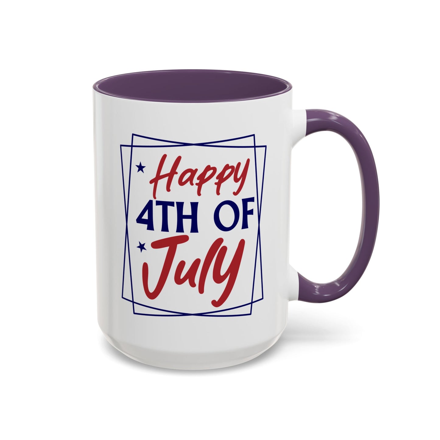 4th of July Mug - Happy Fourth of July Frames