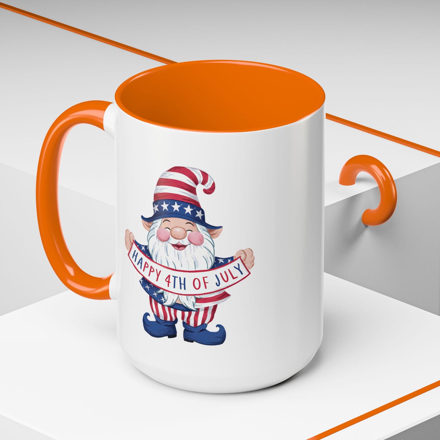 4th of July Mug - American Gnome 13