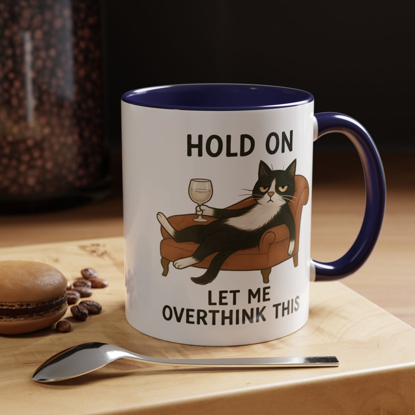 Animal Mug - Hold On Let Me Overthink This