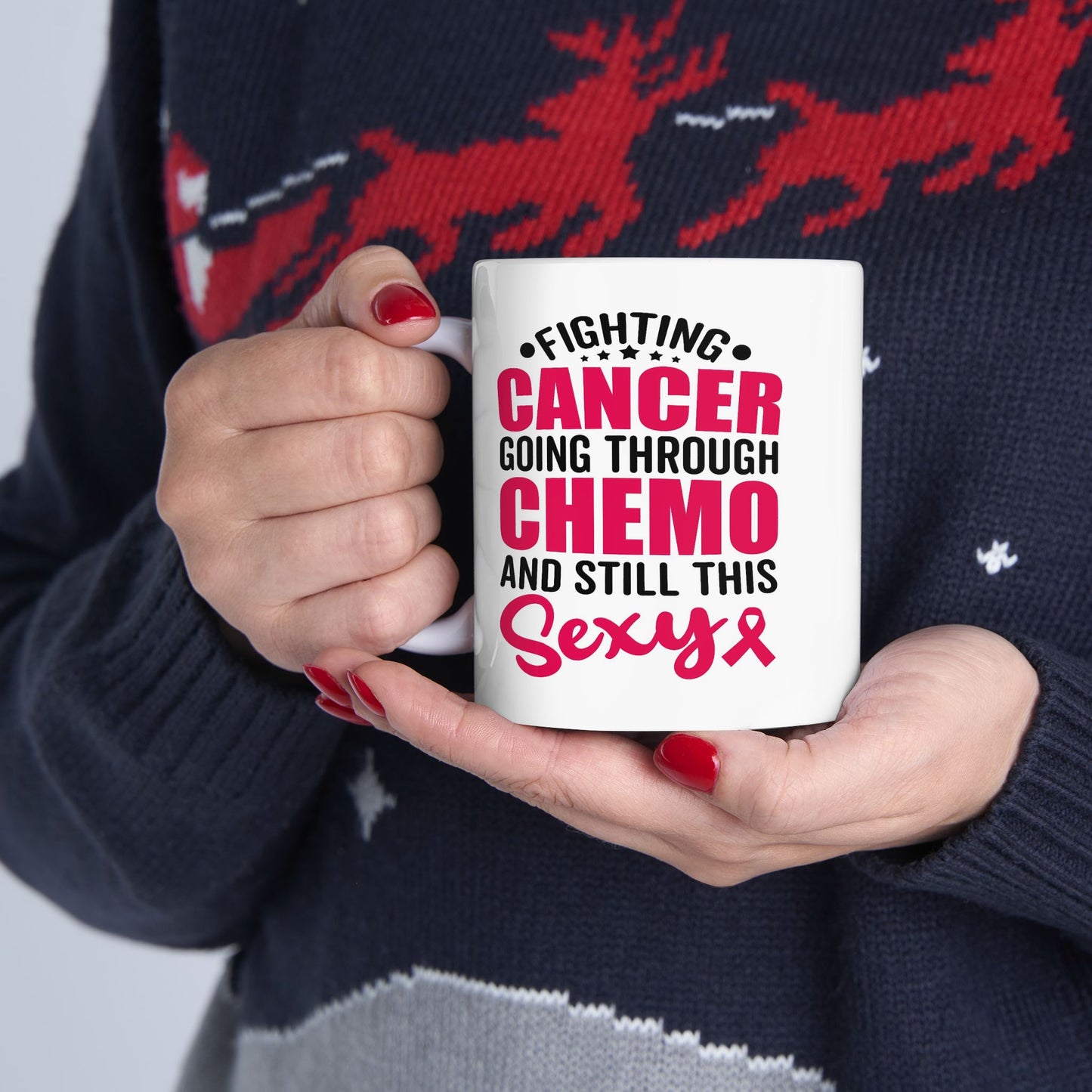 Support Mug - Fighting Cancer
