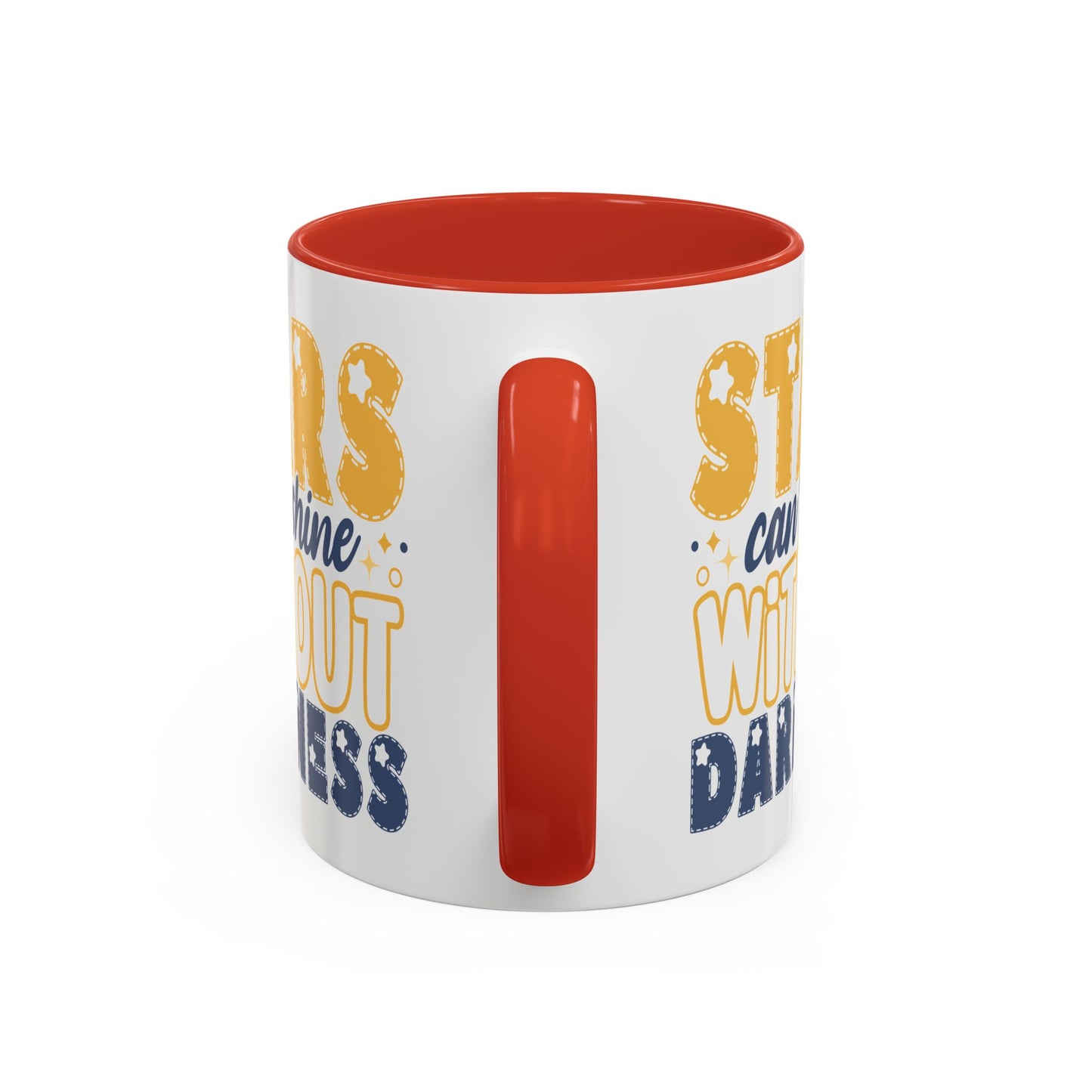 Motivation Mug - Stars Can't Shine Without Darkness