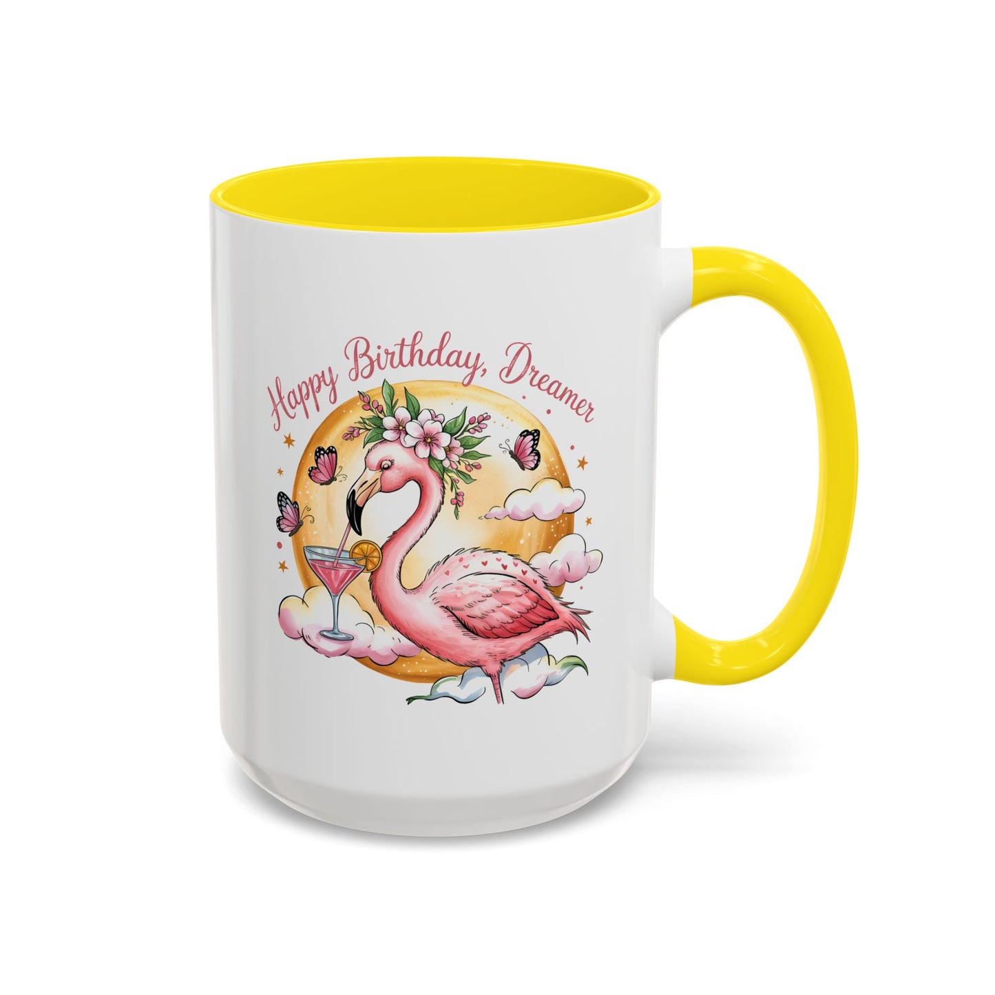 Birthday Mug - Pink Flamingo
