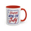 4th of July Mug - Happy Fourth of July Frames