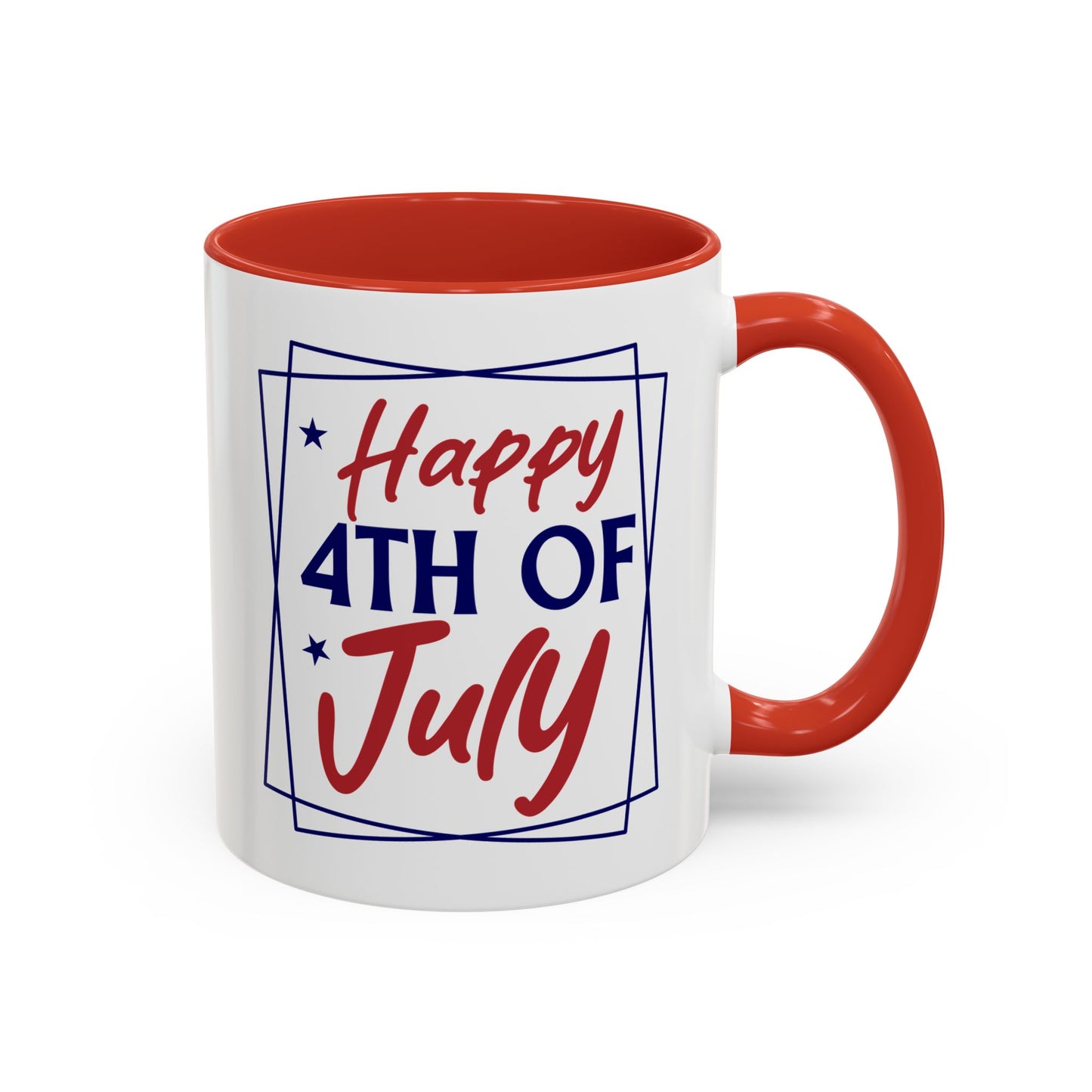4th of July Mug - Happy Fourth of July Frames