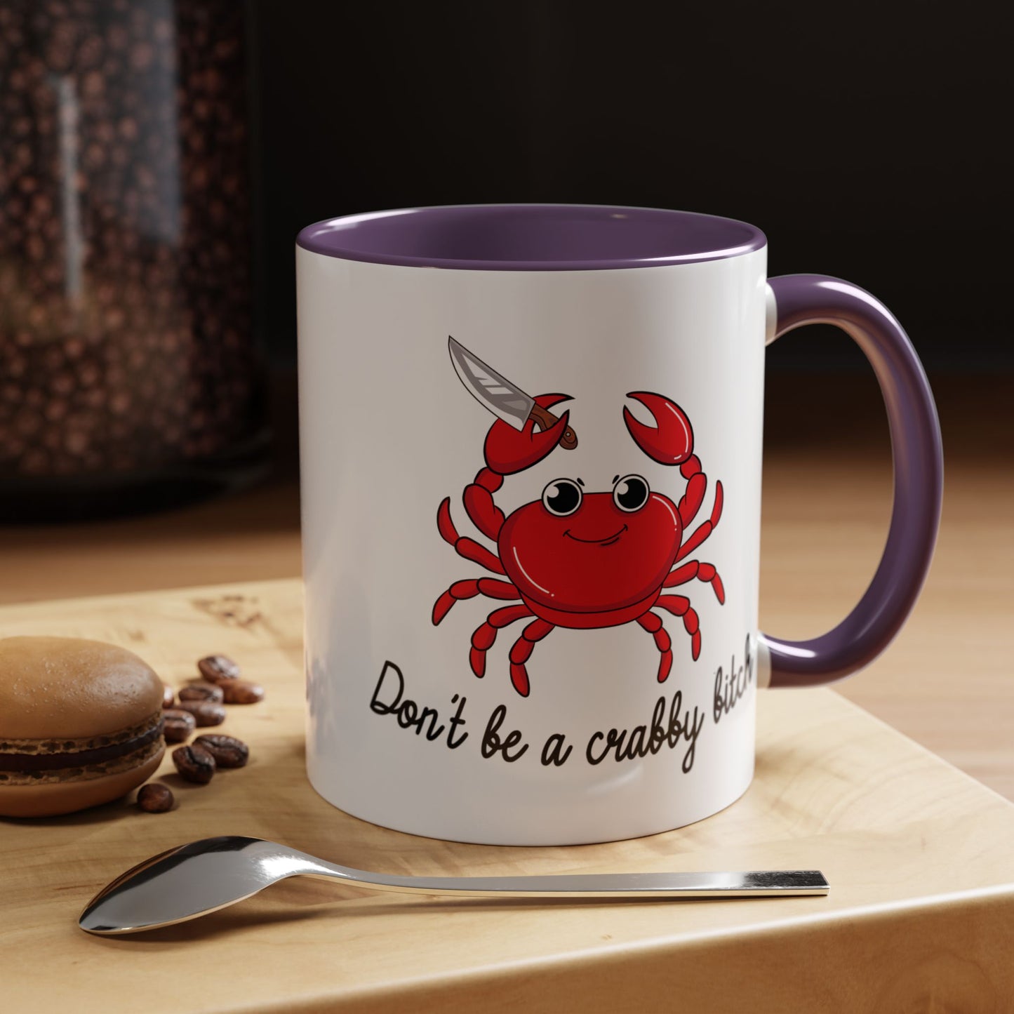 Adult Mug - Don't Be A Crabby Bitch