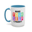 Wellness Mug - Make Yourself a Priority Colored Blocks