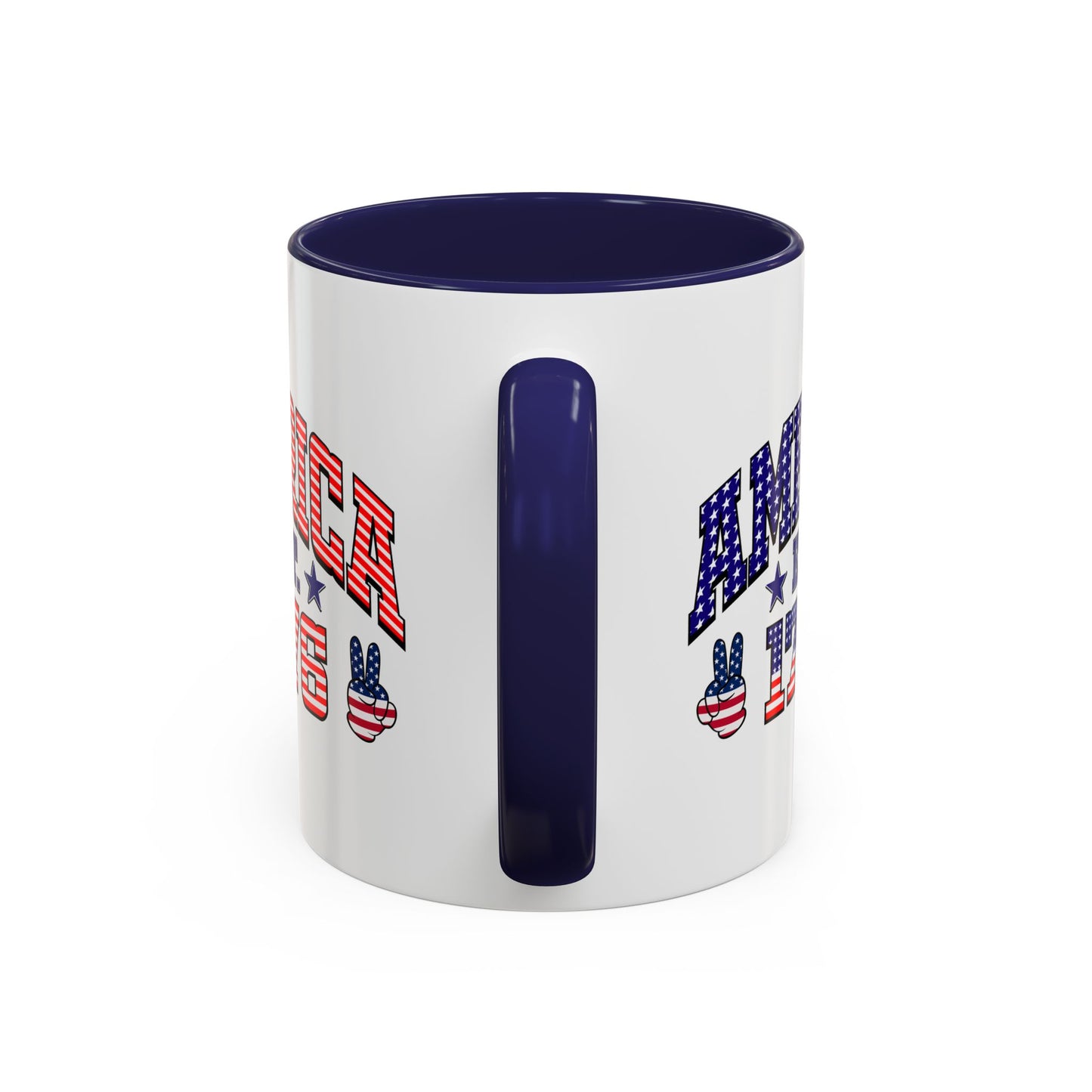 4th of July Mug - American Est 1776 Patriotic Flag
