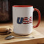 4th of July Mug - USA Flag