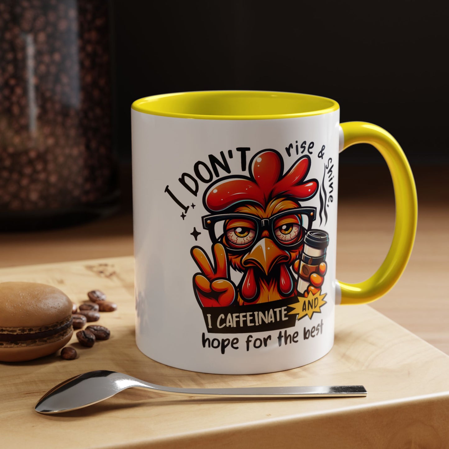 Office Mug - I Don't Rise & Shine