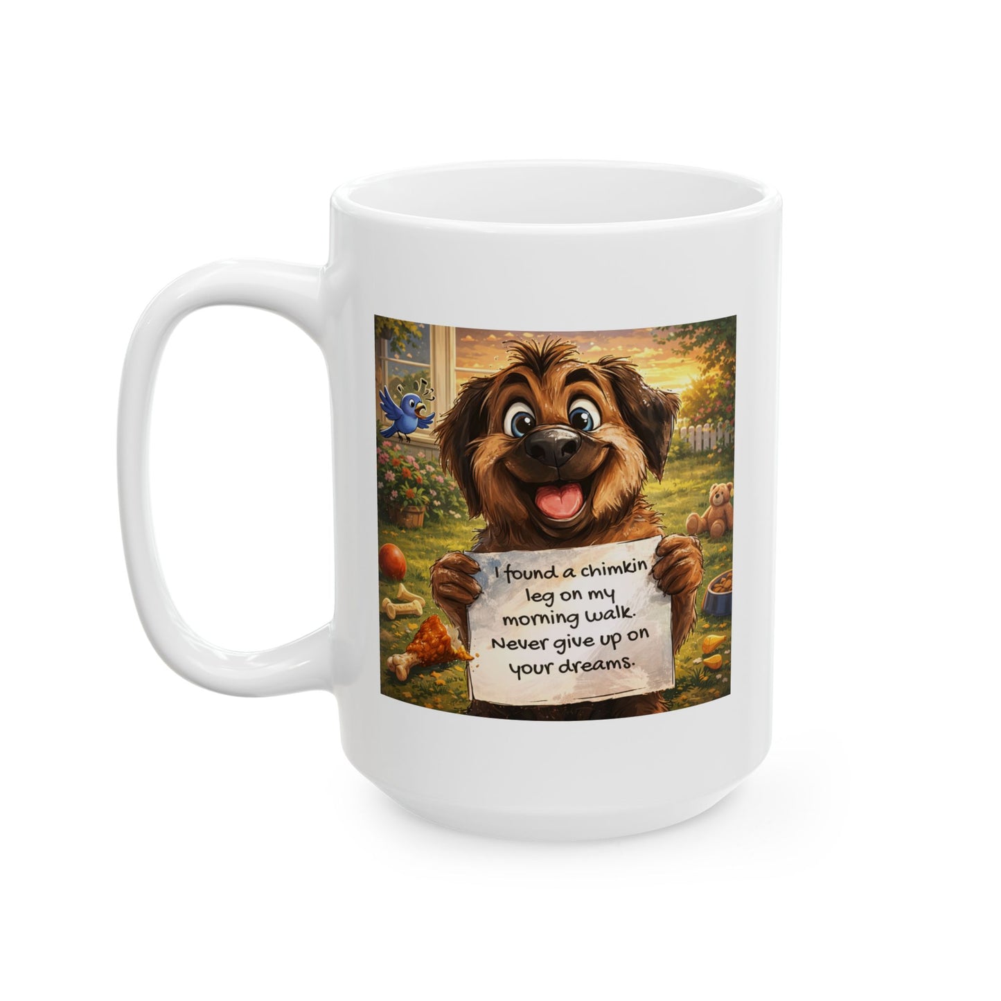 Animal Mug - I found A Chimkin Leg