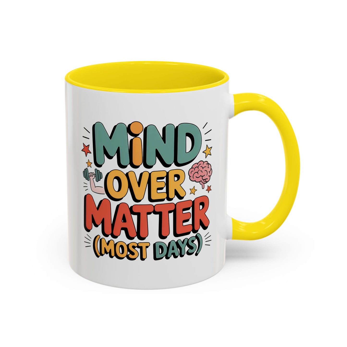 Wellness Mug - Mind Over Matter Graphic