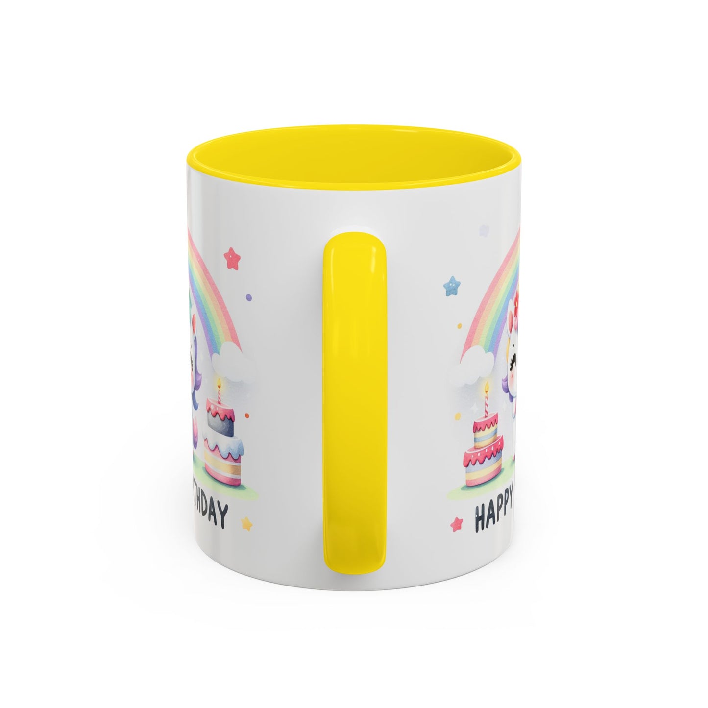 Birthday Mug -  Unicorn With Cakes