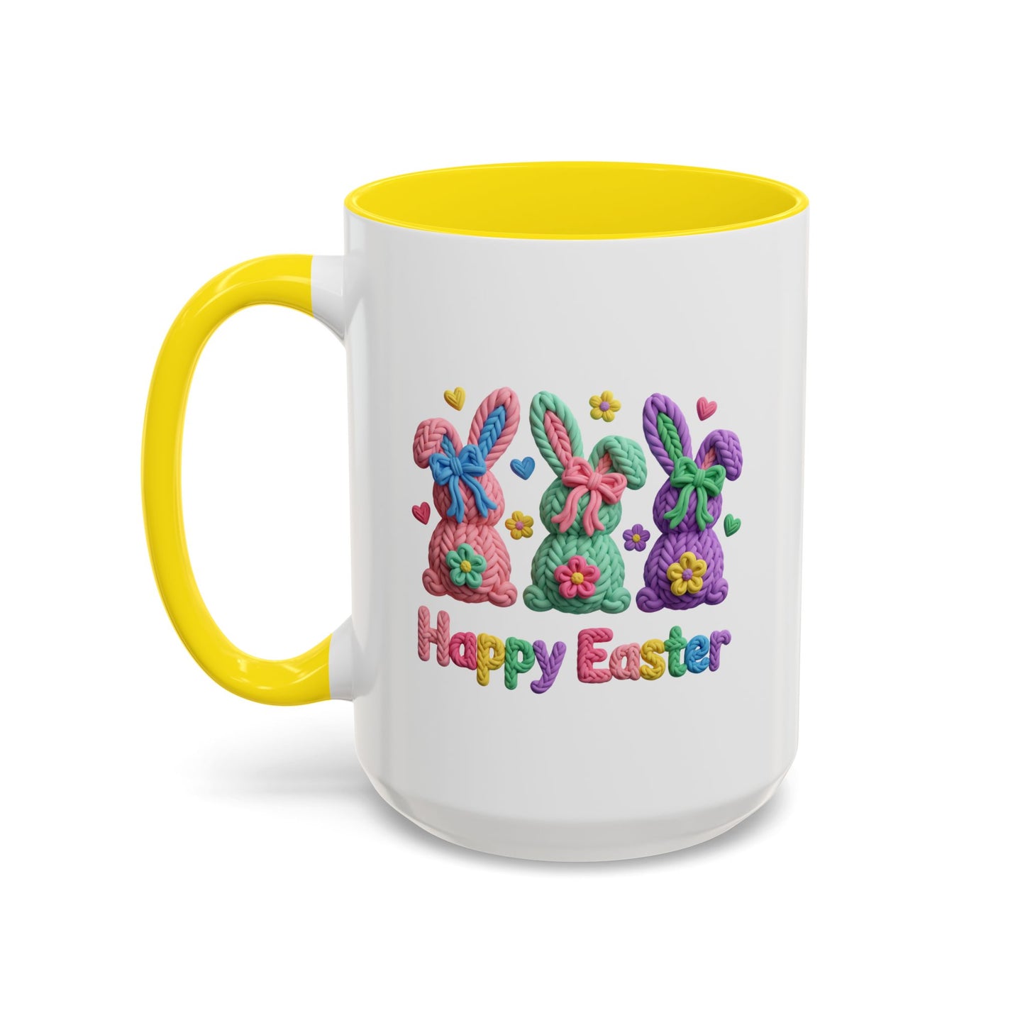 Easter Mug - Crochet Bunnies
