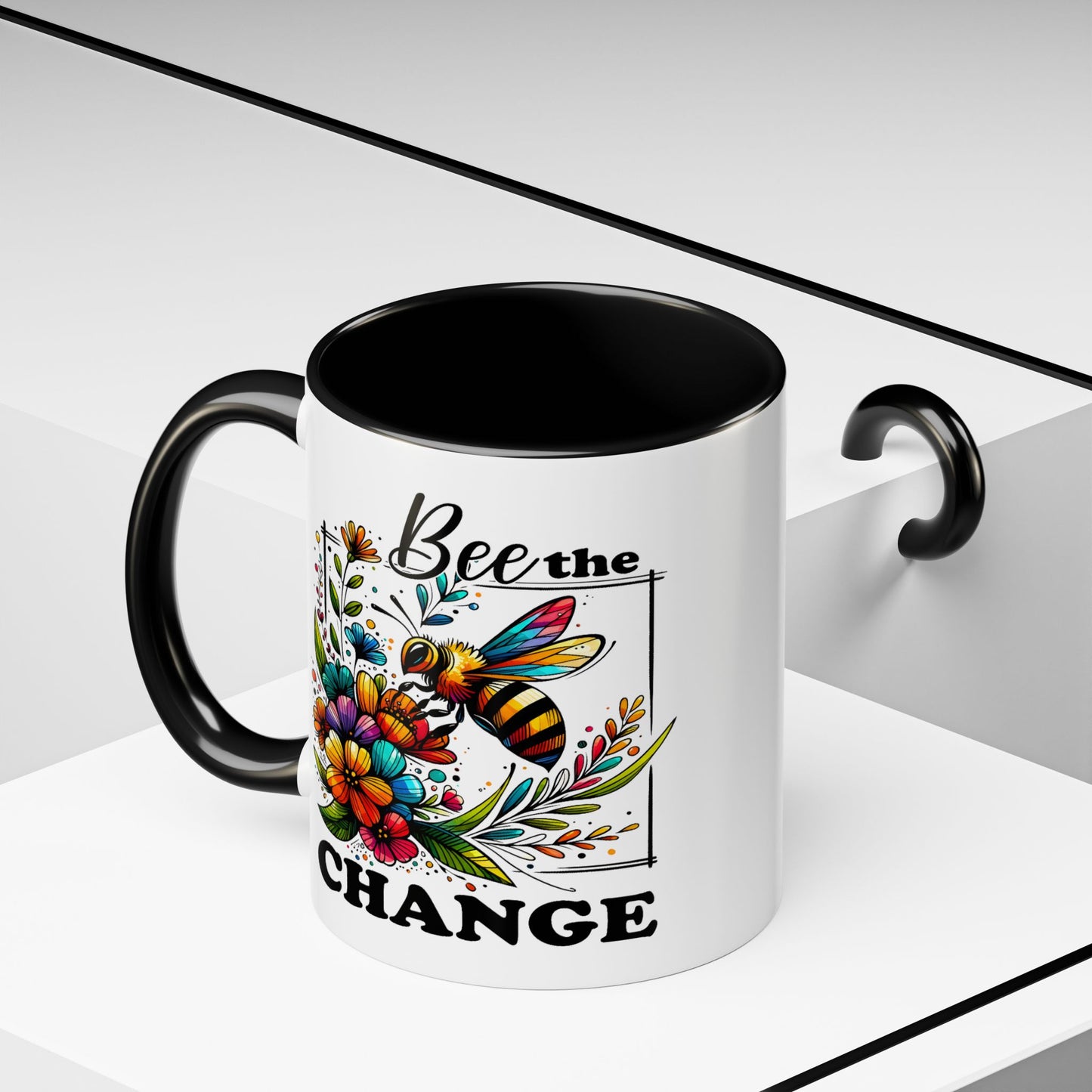 Motivation Mug - Bee The Change