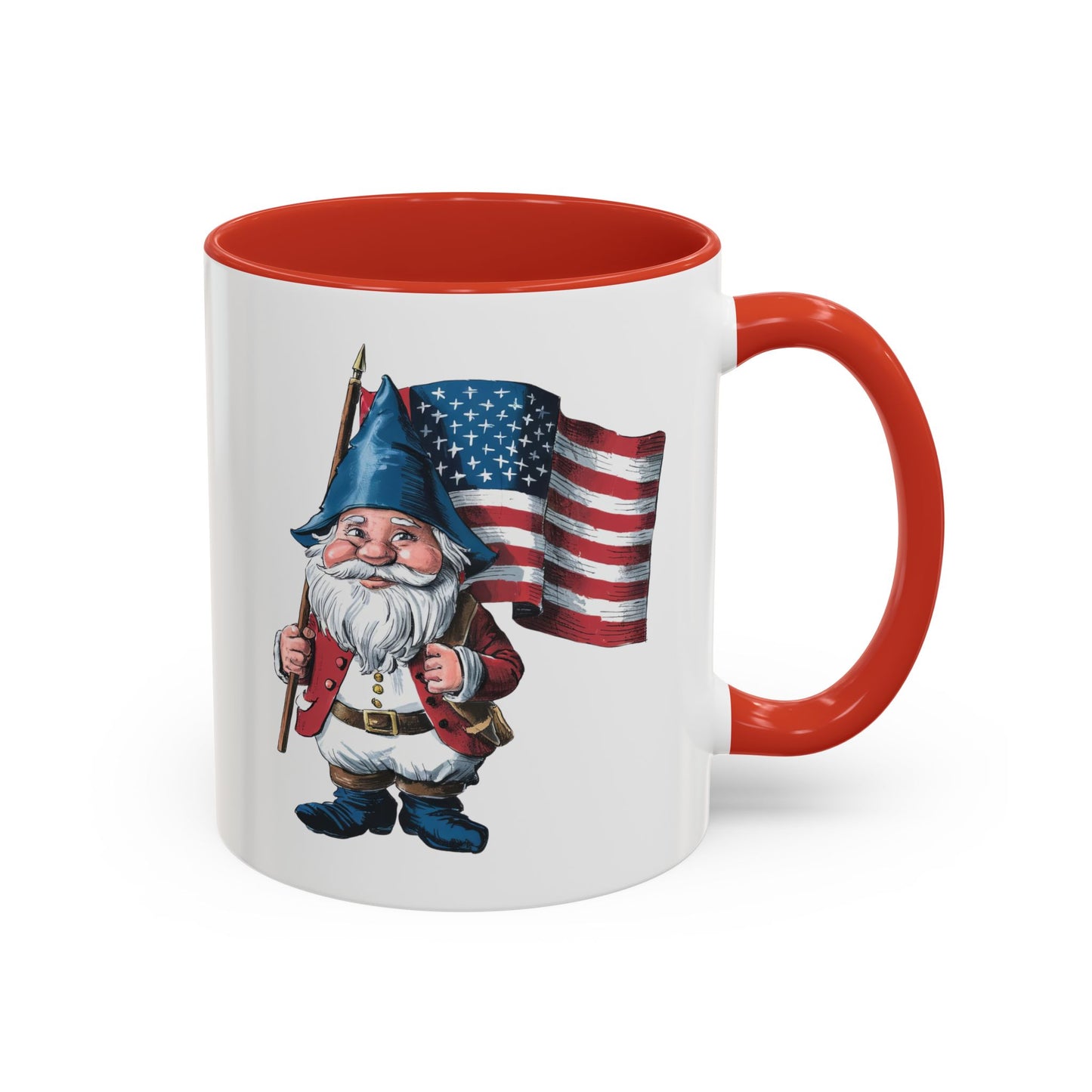 4th of July Mug - American Gnome 4