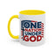 Religious Mug - One Nation Flag Cross