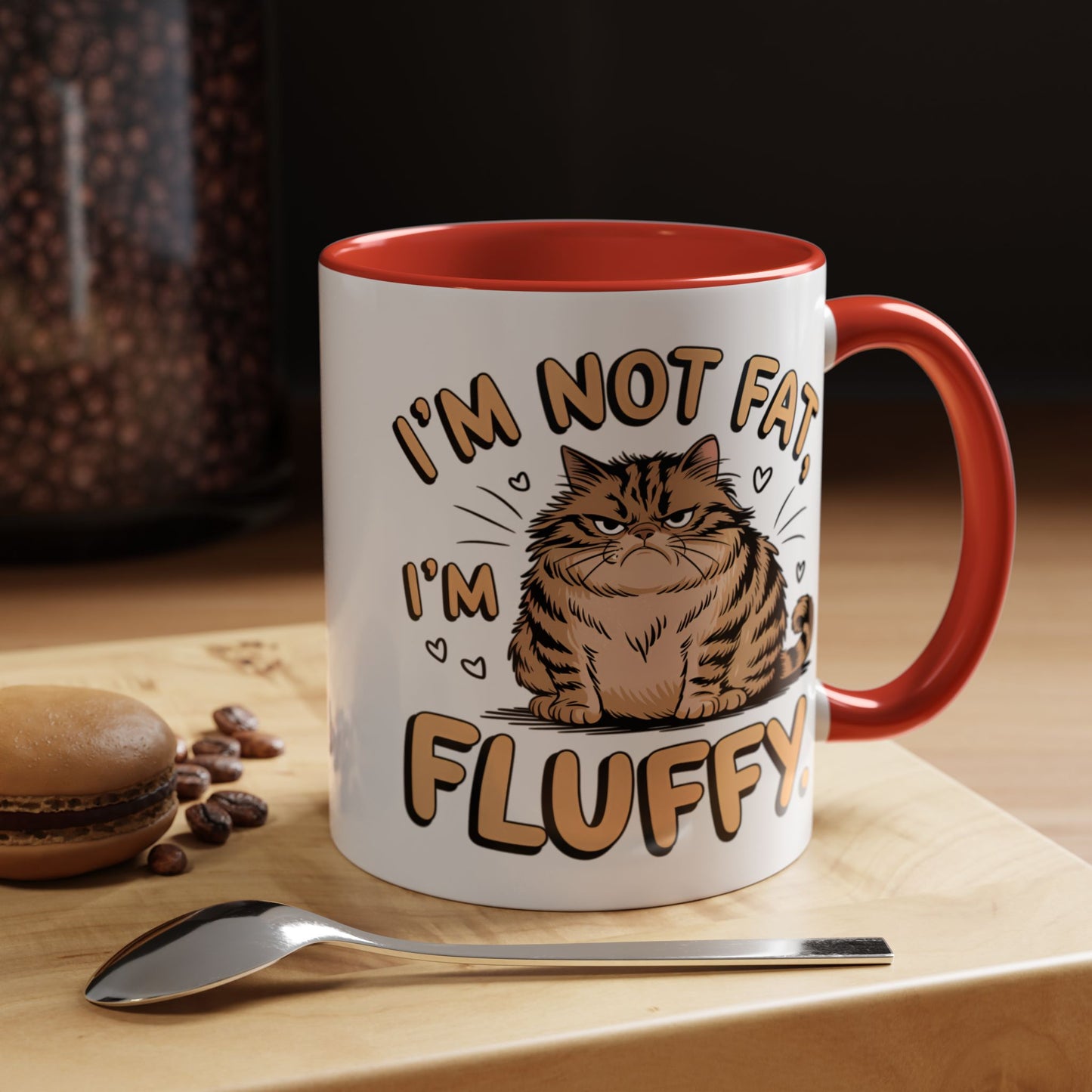 Animal Mug - I'm Not Fat I'm Fluffy
