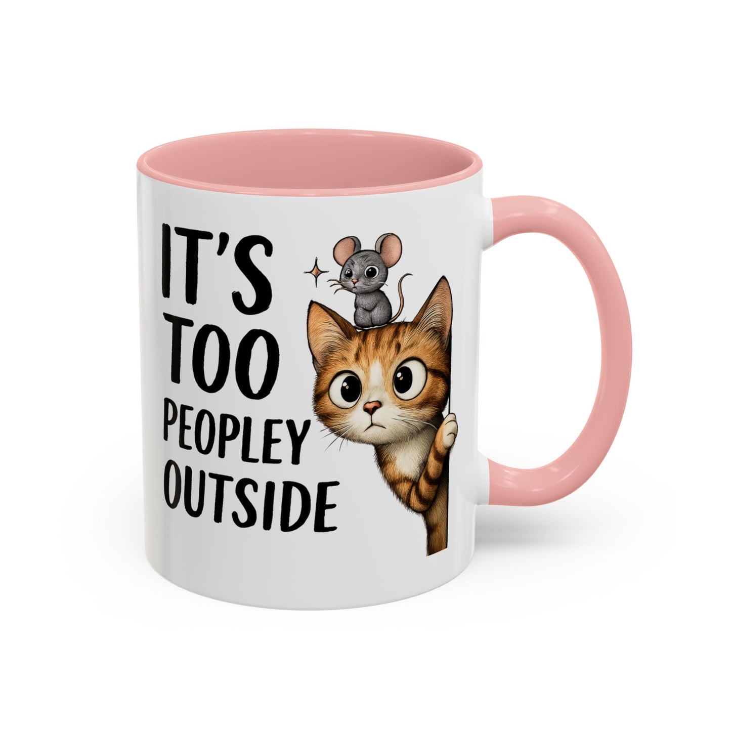 Animal Mug - It's Too Peopley Outside