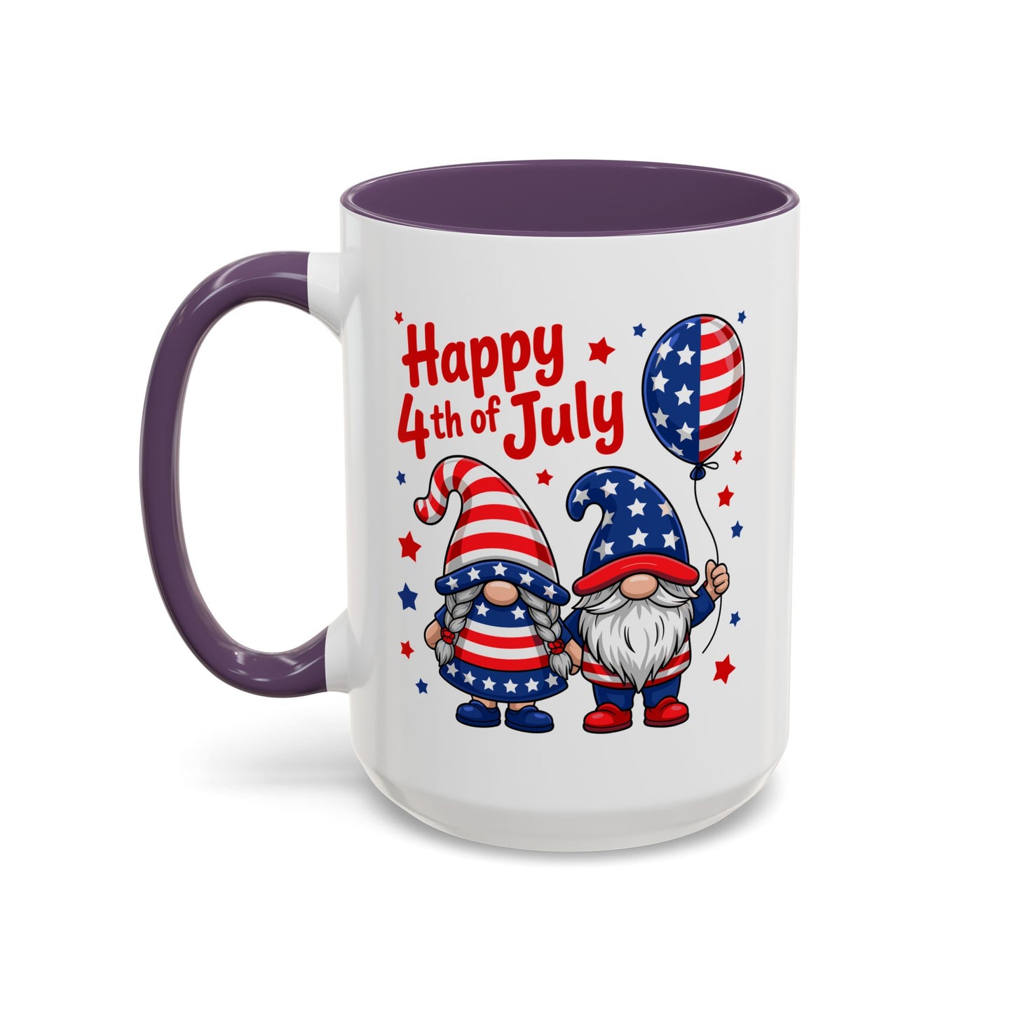 4th of July Mug - Happy 4th of July Gnomes
