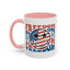 4th of July Mug - Freedom Smiley Face