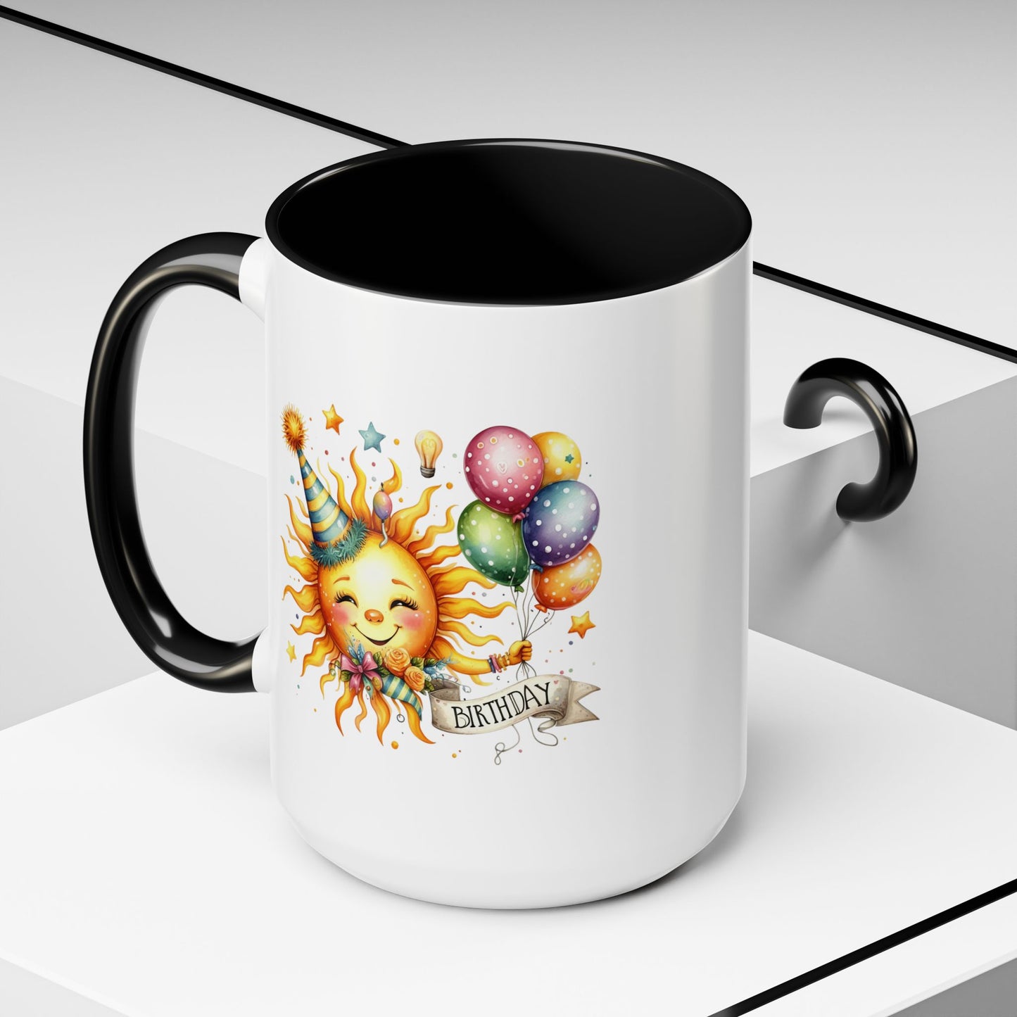 Birthday Mug - Happy Birthday Sun