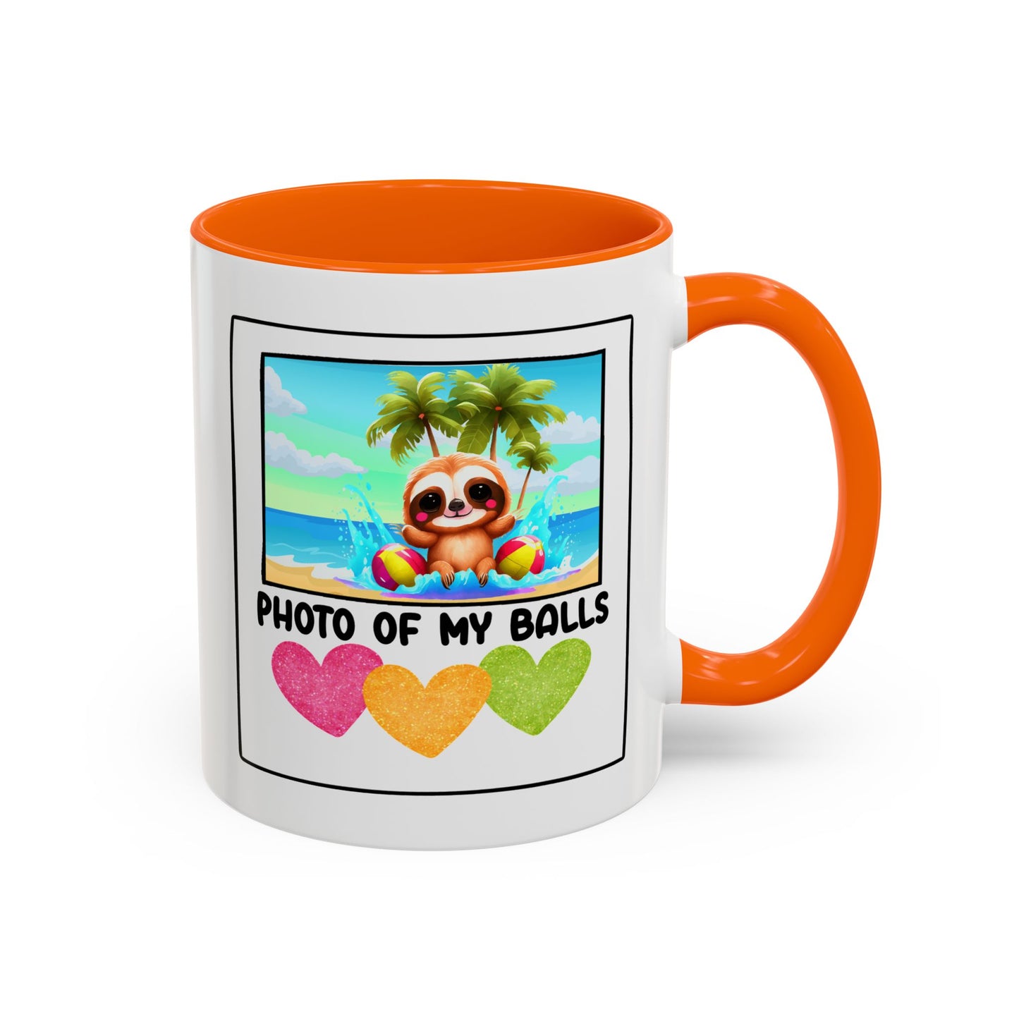 Adult Mug - Photo of My Balls
